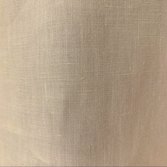 EILEEN FISHER 100% Linen Button Up Sleeveless Top Tunic Beige Sand Summer Size S - Picture 14 of 16
